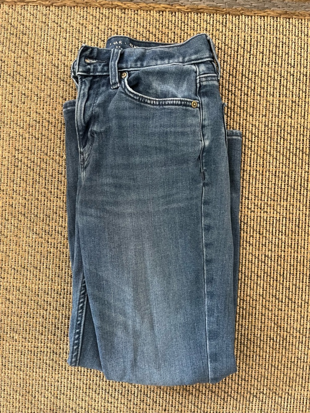 Banana Republic Men's Slim Straight Jeans - Medium Blue